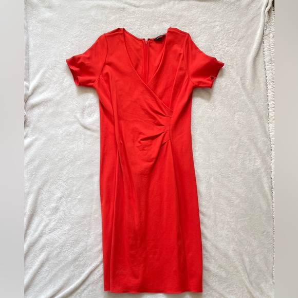 Coral Lands End Dress - Picture 1 of 2